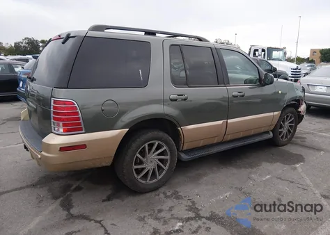 2002 Mercury Mountaineer из США, поврежденный, VIN 4M2DU66W02UJ37918